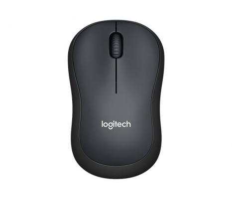 Мышь беспроводная Logitech B220 Silent чёрный USB 910-004881