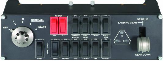 Блок переключателей для авиасимуляторов Logitech G Saitek Pro Flight Switch Panel 945-000012