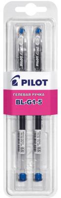Набор гелевых ручек Pilot G-1 2 шт синий 0.5 мм B-BL-G1-5T-L/L