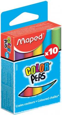 Набор мелков Maped COLOR PEPS 10 цветов 10 штук от 4 лет