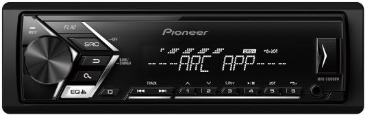 Автомагнитола Pioneer MVH-S100UBW USB MP3 FM RDS 1DIN 4x50Вт черный