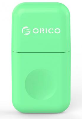 Картридер внешний Orico CRS12 USB3.0 microSD зеленый