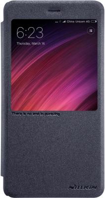 Чехол Nillkin Sparkle Leather Case для Xiaomi Redmi 4А черный