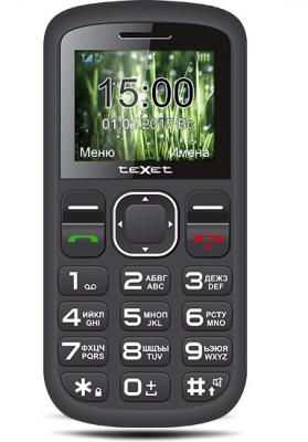 Мобильный телефон Texet TM-B220 черный красный