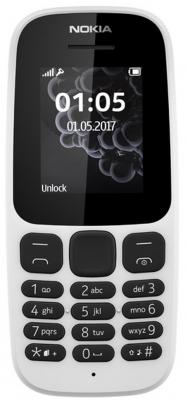 Мобильный телефон NOKIA 105 Dual Sim белый TA-1034 A00028316