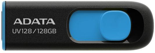 Флешка 128Gb A-Data UV128 USB 3.0 синий черный AUV128-128G-RBE