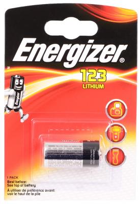 Батарейка Energizer Photo Lithium 123 CR123 1 шт 628290/E300687400