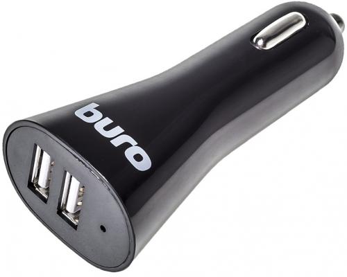 Автомобильное зарядное устройство BURO TJ-201B 2 х USB 4.8 А черный