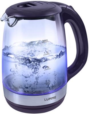 Чайник Lumme LU-135 2200 Вт темный топаз 2 л пластик/стекло