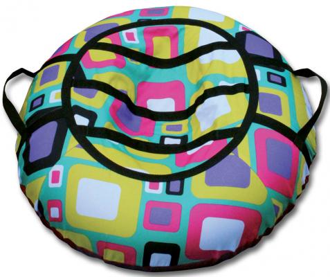 Тюбинг BELON Принт квадраты СВ-004-КВ разноцветный резина текстиль
