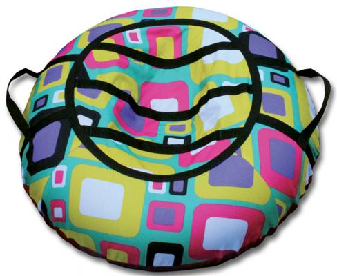 Тюбинг BELON Квадраты СВ-003-КВ разноцветный резина текстиль