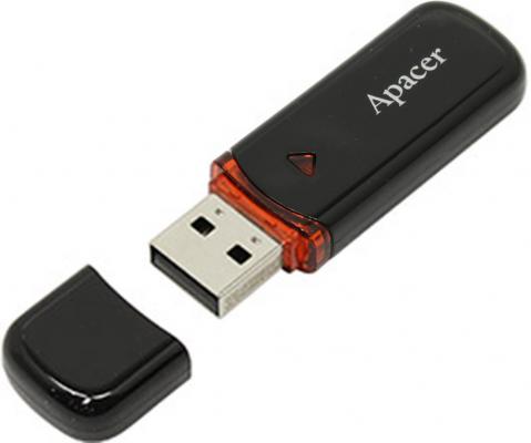 Флешка USB 32Gb Apacer Flash Drive AH333 AP32GAH333B-1 черный