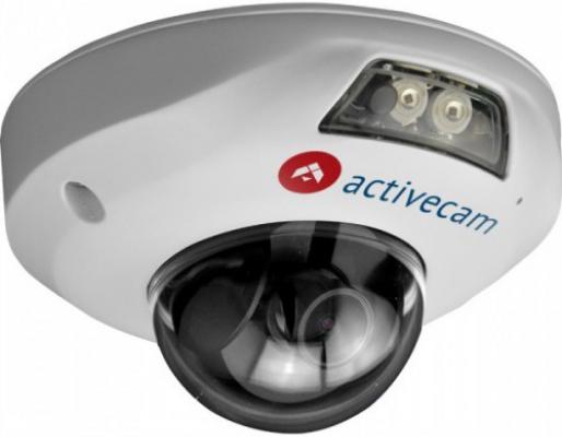Видеокамера IP ActiveCam AC-D4141IR1 3.6-3.6мм цветная корп.:белый