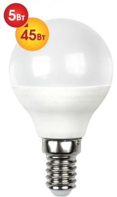 Лампа светодиодная груша Dialog G45-E14-5w-3000k E14 5W 3000K