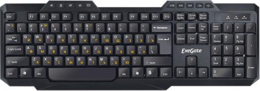 Клавиатура проводная Exegate LY-503M USB черный