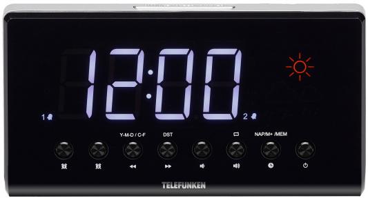 Часы с радиоприёмником Telefunken TF-1552 чёрный