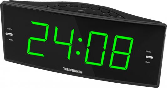 Часы с радиоприёмником Telefunken TF-1587 чёрный