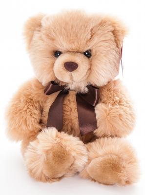 Мягкая игрушка медведь AURORA "Медведь" текстиль искусственный мех бежевый 30 см