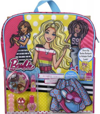 Игровой набор детской декоративной косметики Markwins Barbie с рюкзаком 9709351