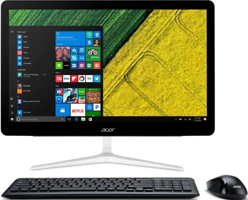 Моноблок 23.8" Acer Aspire Z24-880 1920 x 1080 Intel Core i3-7100T 4Gb 1Tb Intel HD Graphics 630 Windows 10 Home серебристый DQ.B8VER.006
