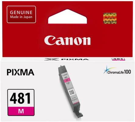 Картридж Canon CLI-481 M для Canon Pixma TS6140/TS8140TS/TS9140/TR7540/TR8540 пурпурный 2099C001