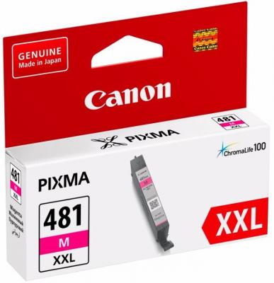 Картридж Canon CLI-481XXL M для Canon Pixma TS6140/TS8140TS/TS9140/TR7540/TR8540 пурпурный 1991C001