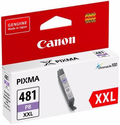 Картридж Canon CLI-481XXL PB для Canon Pixma TS8140TS/TS9140 фото голубой 1994C001