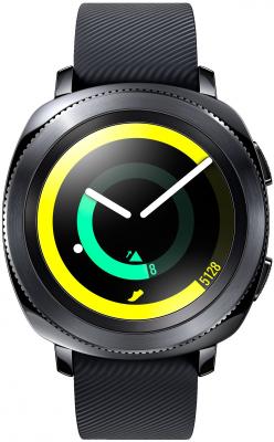 Смарт-часы Samsung Galaxy Gear Gear Sport 1.5" Super AMOLED черный SM-R600NZKASER