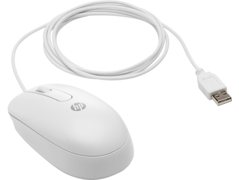 Мышь проводная HP v2 серый USB Z9H74AA