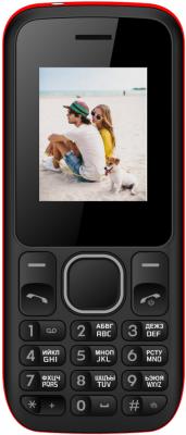 Мобильный телефон Irbis SF02 черный красный