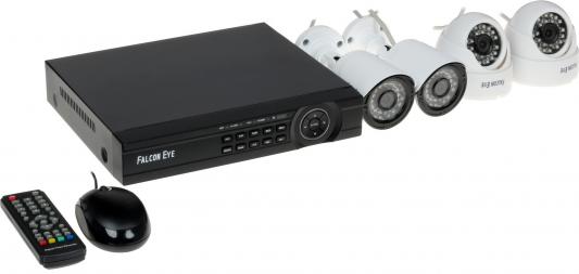 Комплект видеонаблюдения Falcon Eye FE-104MHD Kit Офис 4 камеры 4-х канальный видеорегистратор