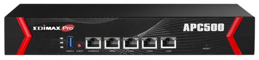 Контроллер точек доступа EDIMAX APC500 3 порта 10/100/1000Mbps 1xGbWan до 200 точек