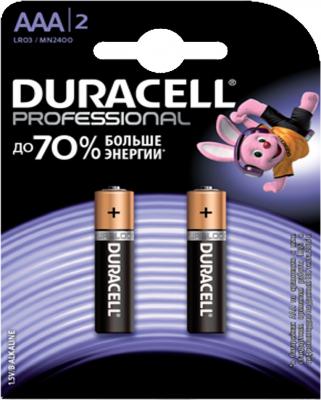 Батарейки Duracell Professional LR03 AAA 2 шт