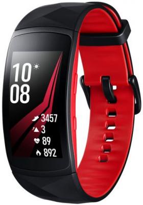 Смарт-часы Samsung Galaxy Gear Fit 2 Pro 1.5" Super AMOLED черный красный SM-R365NZRNSER