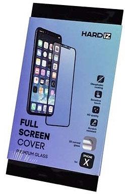 Защитное стекло Hardiz Premium Glass, черная рамка для iPhone X