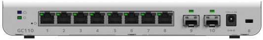 Коммутатор NETGEAR GC110-100PES управляемый 8 портов 10/100/1000Mbps