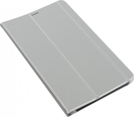 Чехол Samsung для Samsung Galaxy Tab A 8.0" Book Cover полиуретан/поликарбонат серебристый EF-BT385PSEGRU