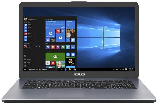Ноутбук Asus X705UV-BX226T i3-6006U (2.0)/8G/1T/17.3"HD+ AG/NV 920MX 2G/noODD/BT/Win10 Grey 90NB0EW2-M02460