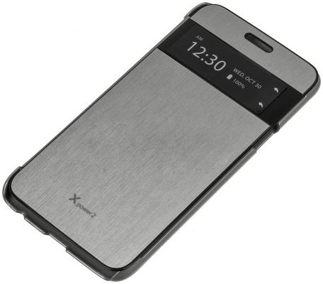 Чехол флип-кейс LG для LG X Power 2 M320 VOIA серебристый