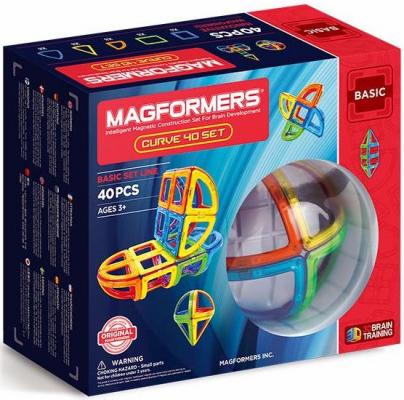 Магнитный конструктор Magformers Curve 40 40 элементов 701011