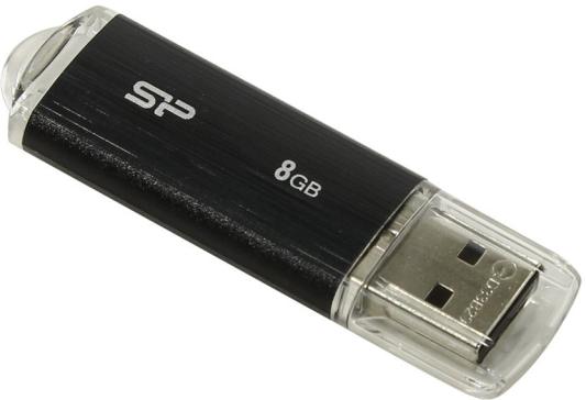 Флешка USB 8Gb Silicon Power Ultima U02 SP008GBUF2U02V1K черный