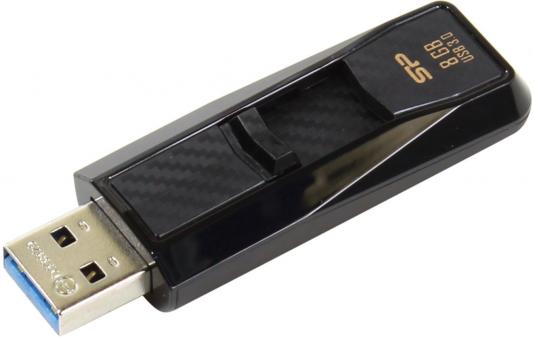 Флешка USB 8Gb Silicon Power Blaze B50 SP008GBUF3B50V1K черный