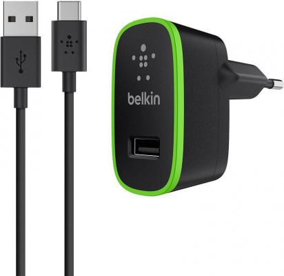 Сетевое зарядное устройство Belkin F7U001vf06-BLK USB-C 2.1A черный