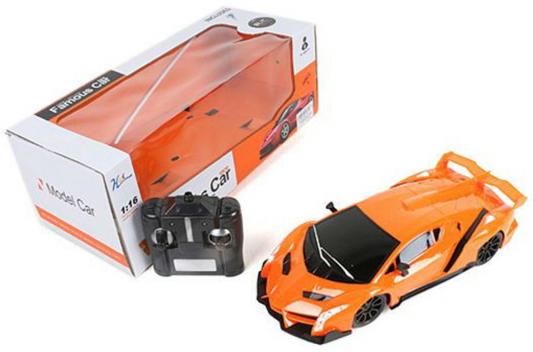 Машинка на радиоуправлении Shantou Gepai Famous Car оранжевый от 5 лет пластик, металл 822-15