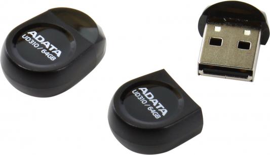 Флешка USB 64Gb A-Data UD310 USB2.0 AUD310-64G-RBK черный