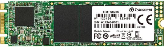 Твердотельный накопитель SSD M.2 480 Gb Transcend MTS820 TS480GMTS820S Read 560Mb/s Write 520Mb/s TLC