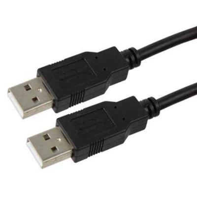 Кабель интерфейсный USB 2.0 AM-AM 1.8м Cablexpert черный CCP-USB2-AMAM-6