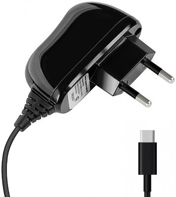 Сетевое зарядное устройство Deppa 23150 USB-C 2.1A черный