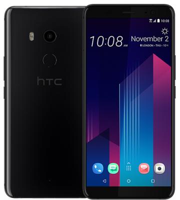 Смартфон HTC U11+ 64 Гб черный (99HANE054-00)