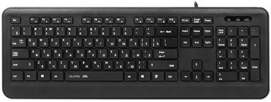 Клавиатура проводная QUMO Alfa К26 USB черный
